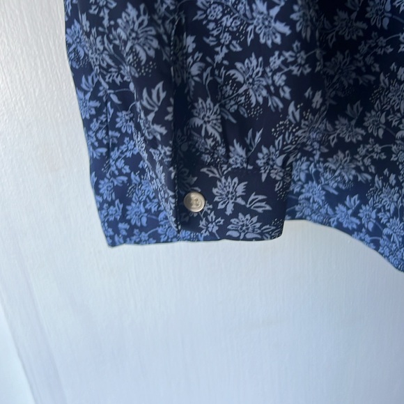 GAP Ruffle Color Split Neck Floral Blouse - Women’s XS - Picture 10 of 15